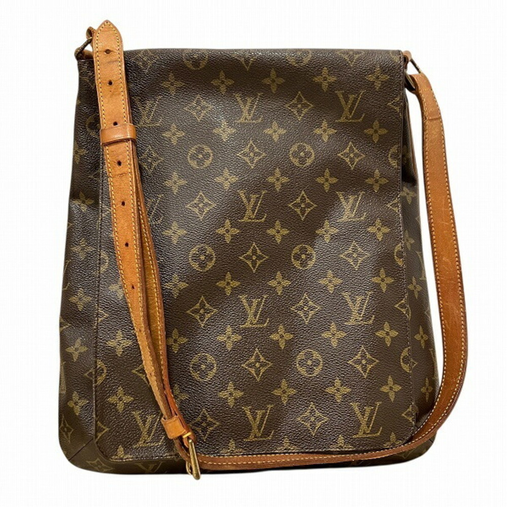 LOUIS VUITTON Authentic Brown Monogram Shoulder Bag